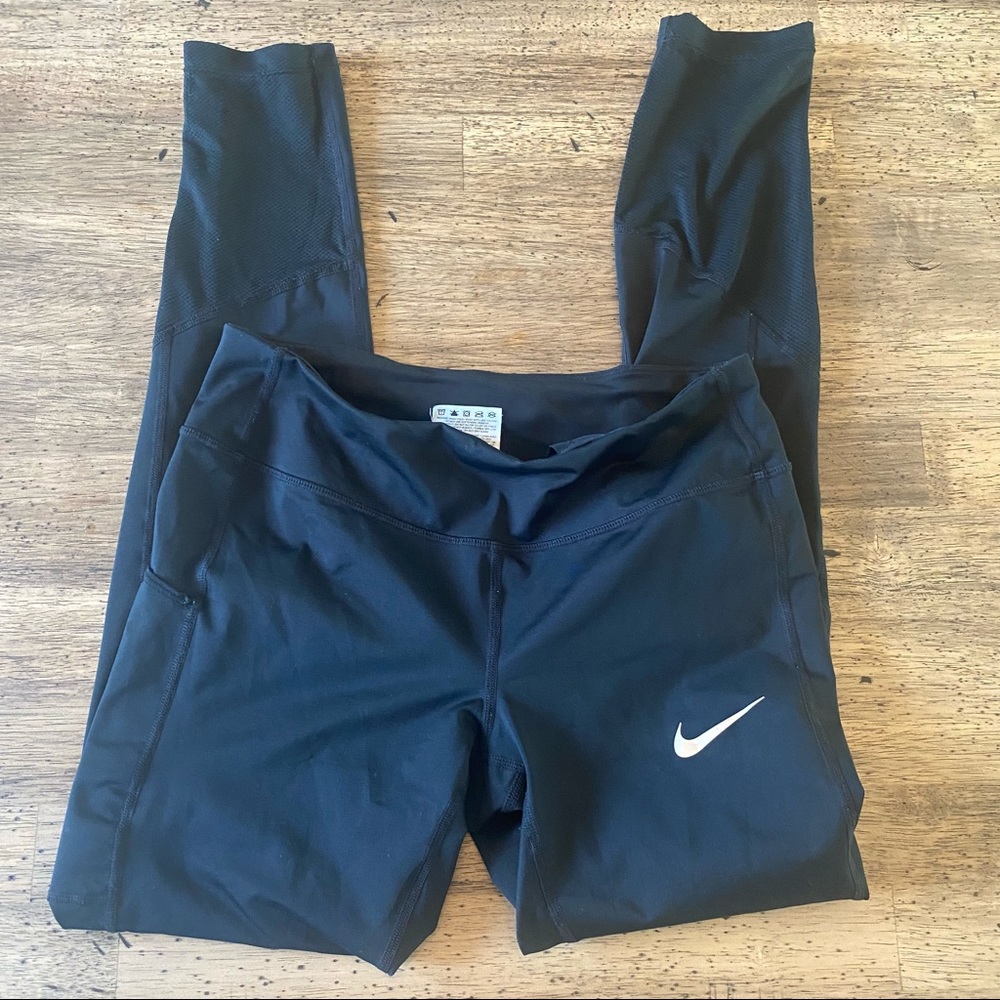 NIKE DRI-FIT BLACK LEGGINGS